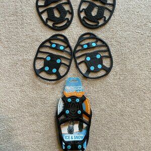 Due North  sml-med -2 pair , Snow Trax sml-med -1 pair Ice & Snow traction aids